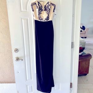 Badgley Mischka strapless dress. Size 2